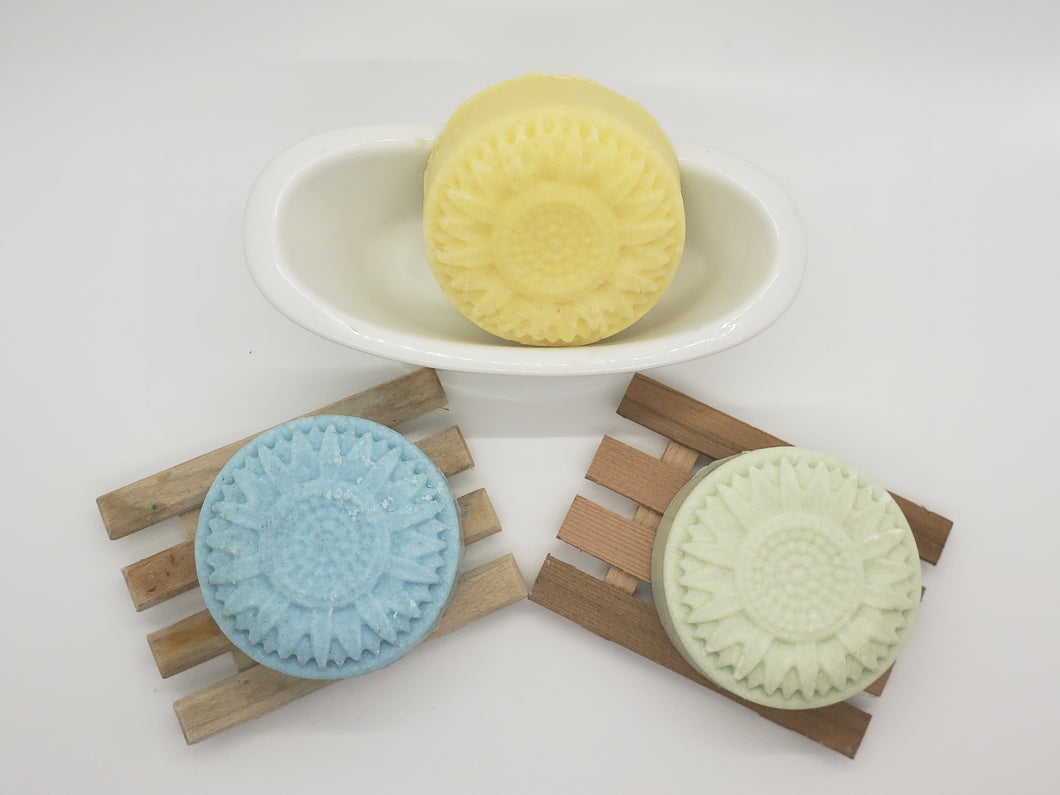 Luxury Triple Butter Salt Bar Soaps